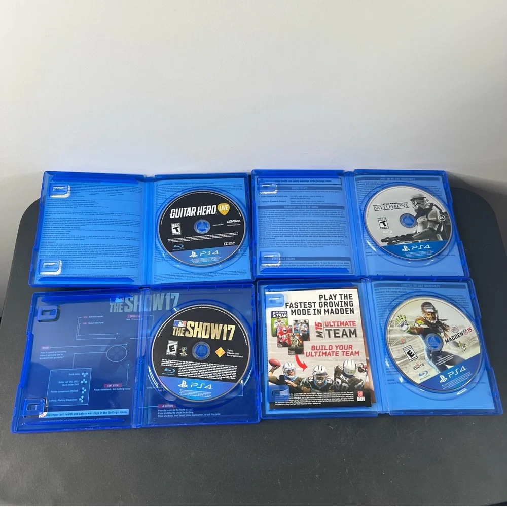 PlayStation 4 PS4 Bundle Lot of 14 Games (Kingdom Hearts Astro Bot Star Wars)